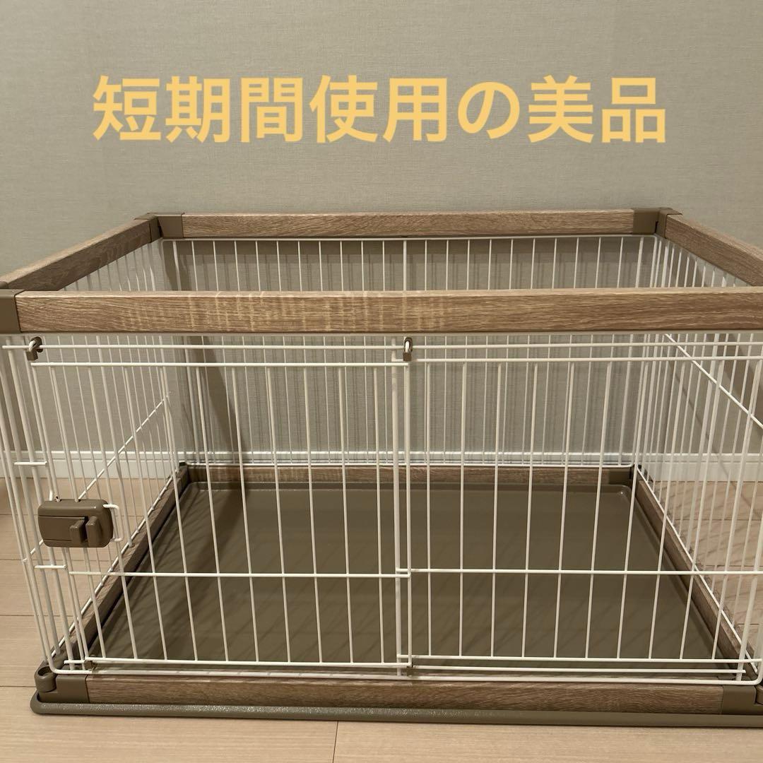 アイリスオーヤマ サークル ライトナチュラル 小型犬用PWSR