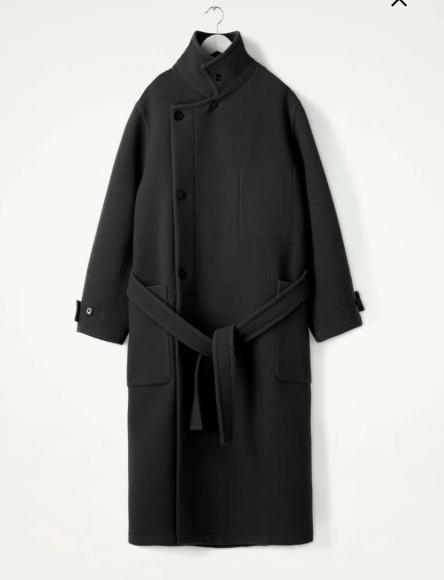 ジャケット・アウター LEMAIRE WRAP COAT 23AW M LEMAIRE WRAP COAT 23AW M ブラウン