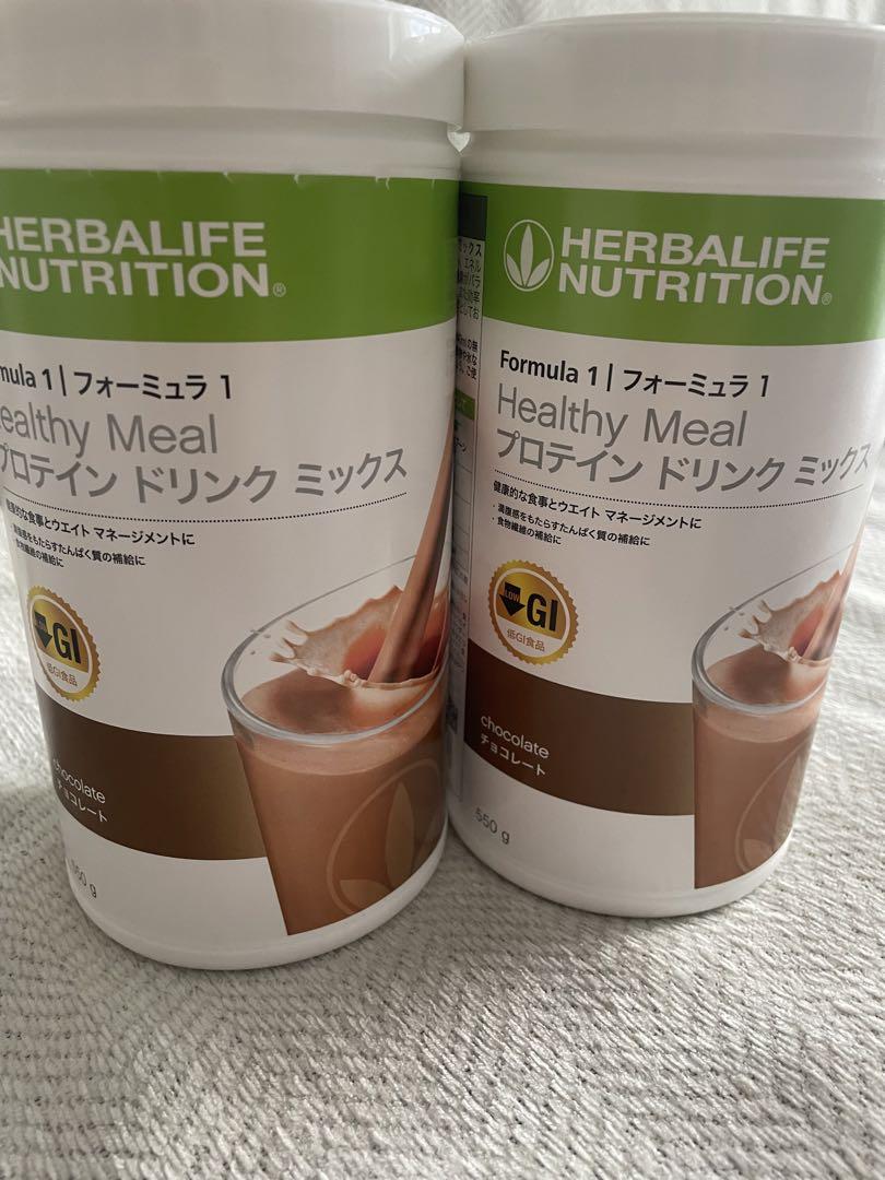 Herbalife F1 チョコレート2本（herbalife shake 3本（ウッド
