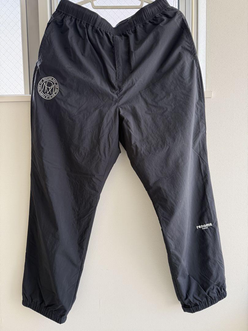 renoma golf ナイロンパンツ ブラックL（renoma paris golf