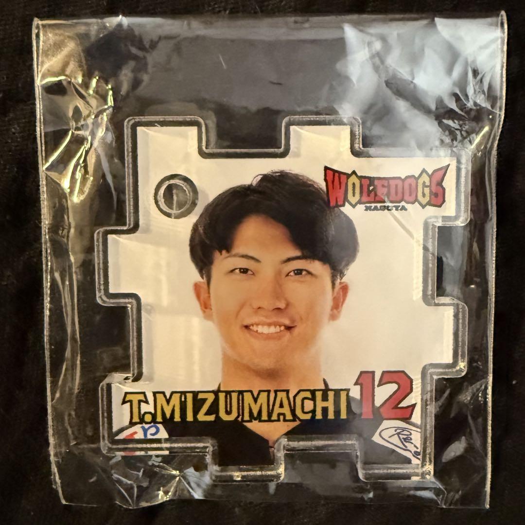 ウルフドッグス名古屋　市川健太　レザーキーホルダー キッズワンダーランド】でらスポ名古屋に所属する 『ウルフ