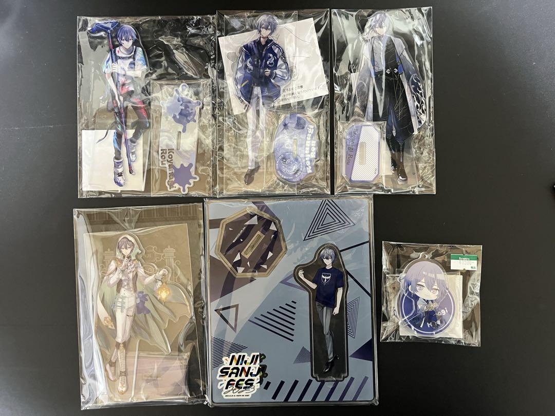 にじさんじ 小柳ロウ アクリルスタンド ポストカード にじさんじ