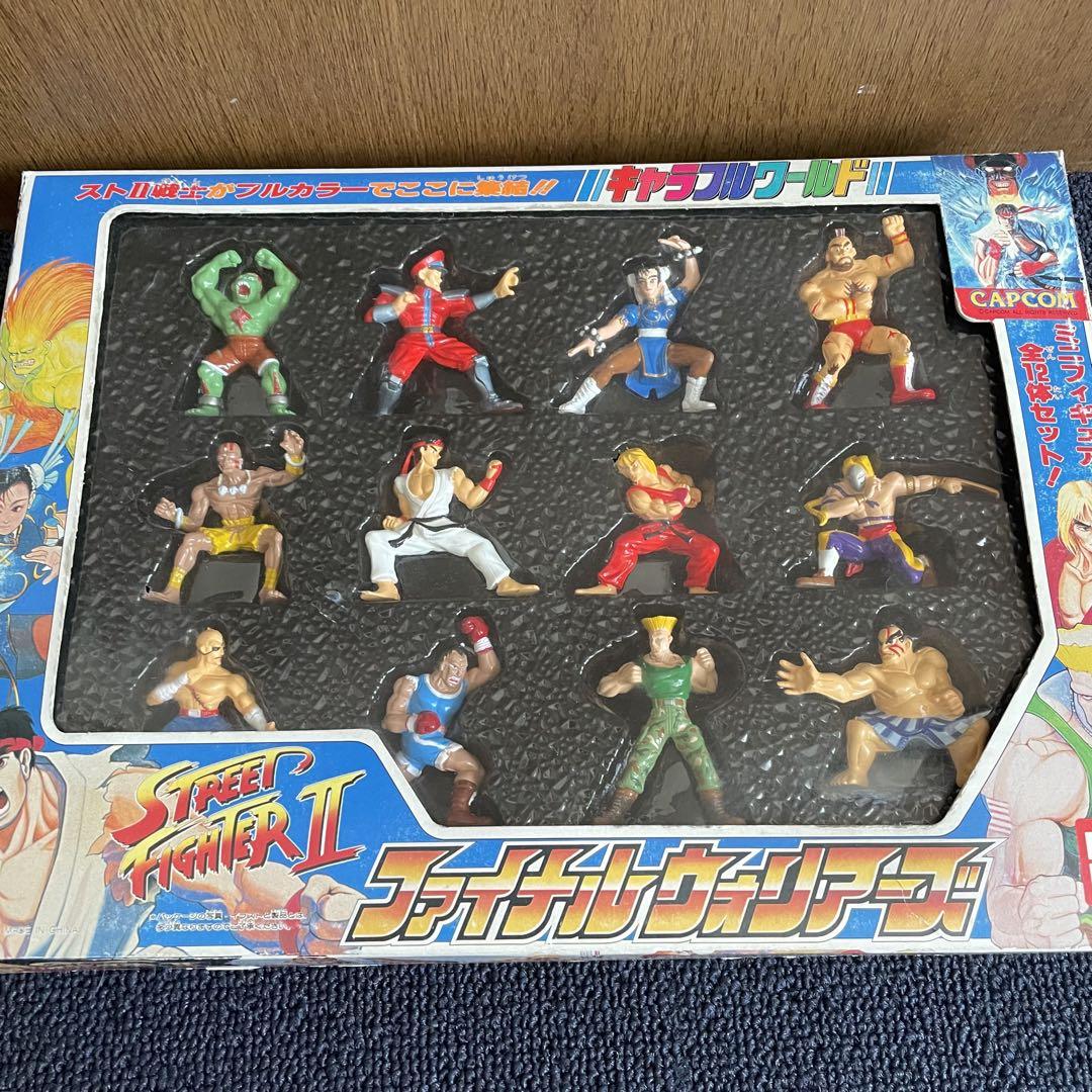 street fighterⅡ ファイナルウォーリアーズ　ミニフィギュア Yahoo!オークション - 1993 当時物 BANDAI CAPCOM STREET