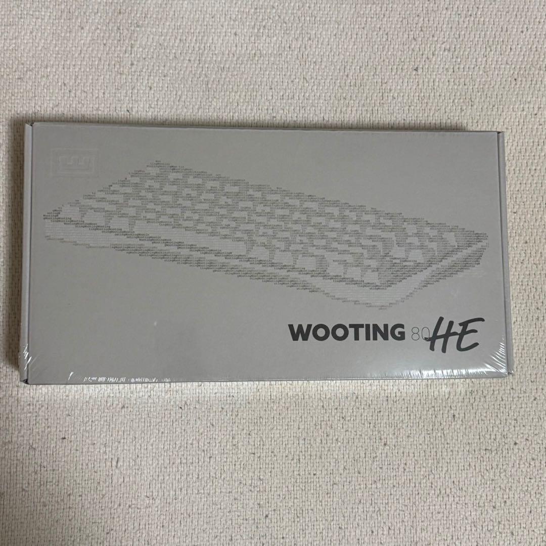 【新品未開封】Wooting 80HE jis 日本語配列　24時間以内発送 Wooting 80HE」の予約販売が開始、80％レイアウトで日本語配列に