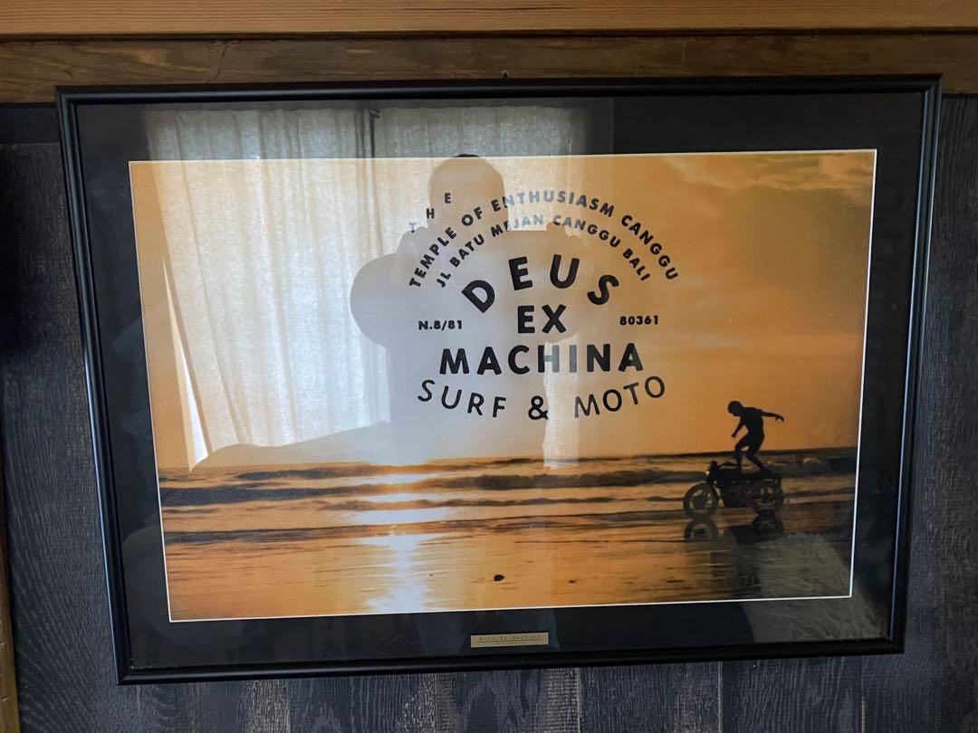 PK額装品 2 デウス deus ex machina A3額り ポスター風 kj 額装品 デウス deus ex machina A3サイズ額入り ポスター風