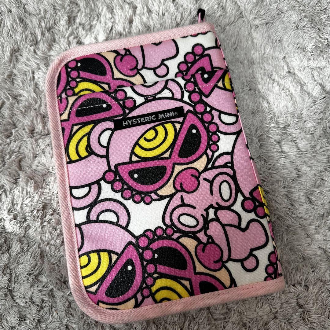 HYSTERIC MINI 母子手帳ケース HYSTERIC MINI - ヒスミニ🌸母子手帳ケース🌸ブラック🌸新品未