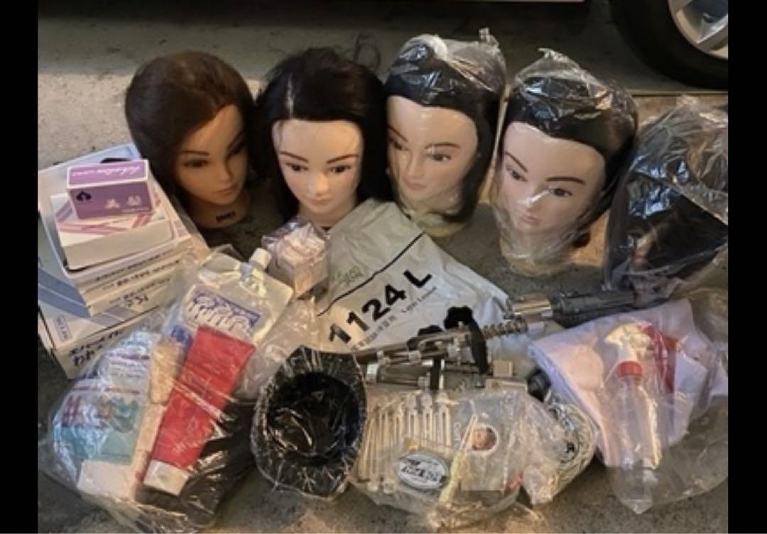 美容専門学校 道具一式 まとめ売り 美容師道具 ヘア道具 美容専門学校 道具一式 まとめ売り 美容師道具 ヘア道具（美容