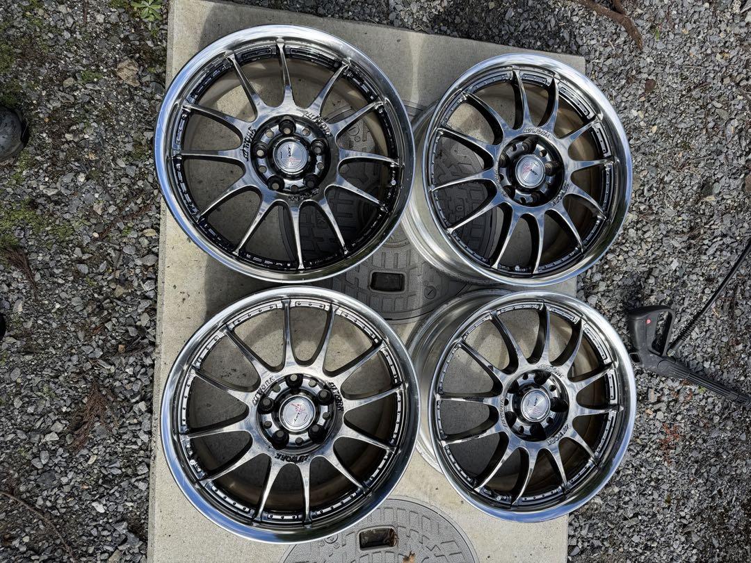 WORK XSA 戦 17インチ 17×7J ＋52 5H PCD114.3 WORK XSA 戦 17インチ 17×7J ＋52 5H PCD114.3 - メルカリ