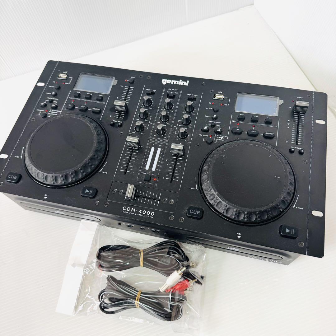【CDJ】GEMINIオールインワンCDJ CDM-4000 CDM-4000BT | キクタニミュージック