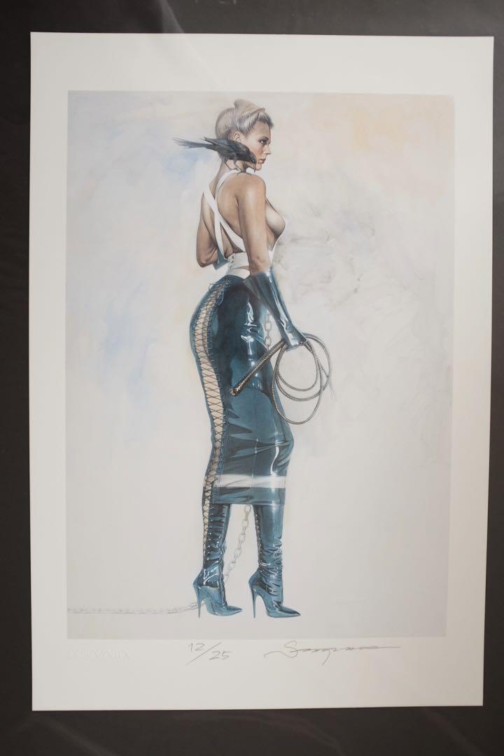 空山基 女性像 作家直筆サイン 現代アート 限定10部 版画 絵画 真作保証 空山基 女性像 作家直筆サイン 限定10部 現代アート 版画 絵画
