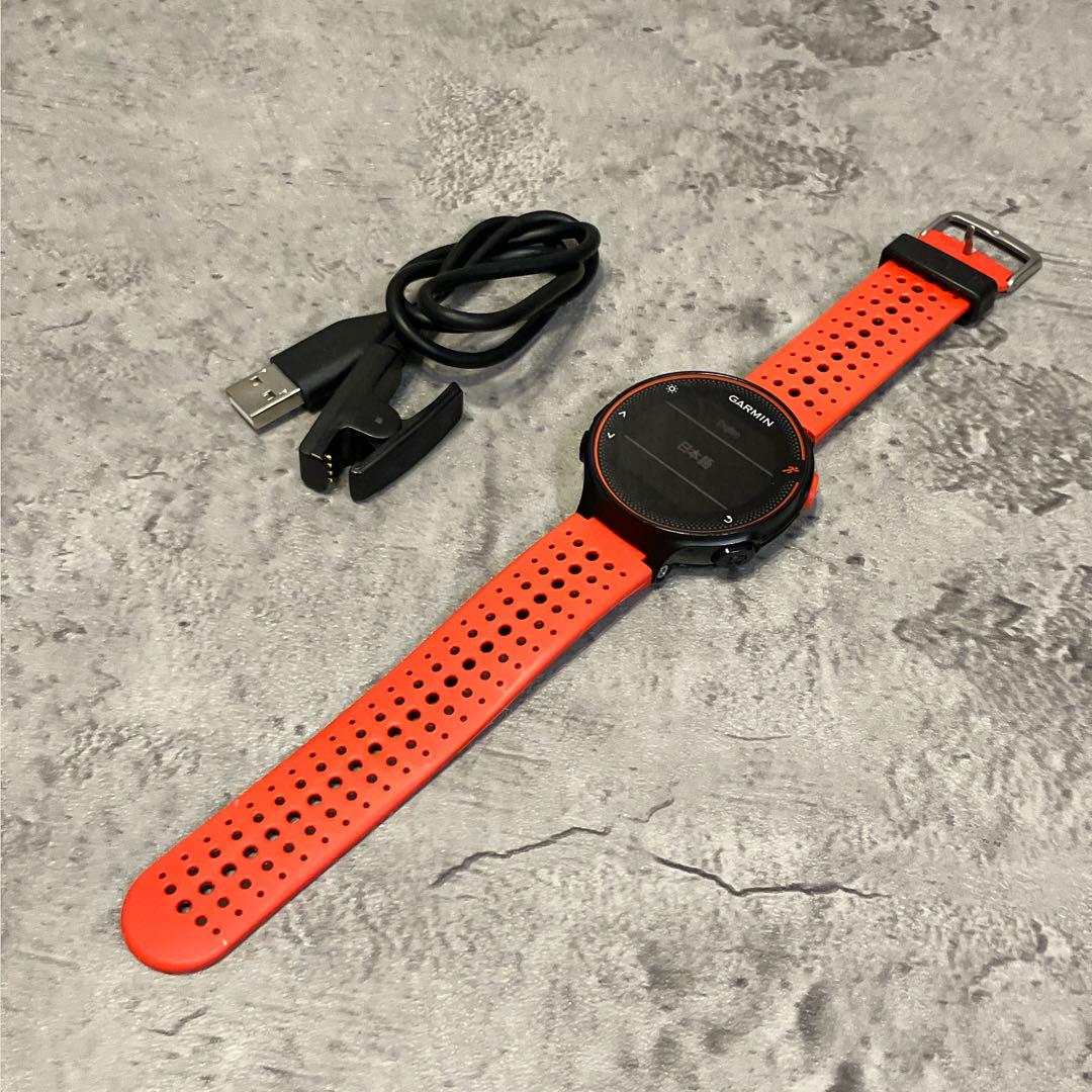 GARMIN ForeAthlete 235J ブラック　レッド GARMIN ガーミン《 ランニングウォッチ ForeAthlete 235J