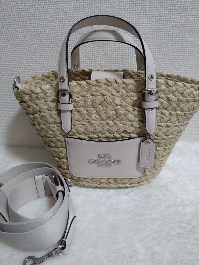 COACH コーチ　カゴバック　カゴカバン　新品 COACH - コーチ カゴバッグの通販 by m's shop｜コーチならラクマ