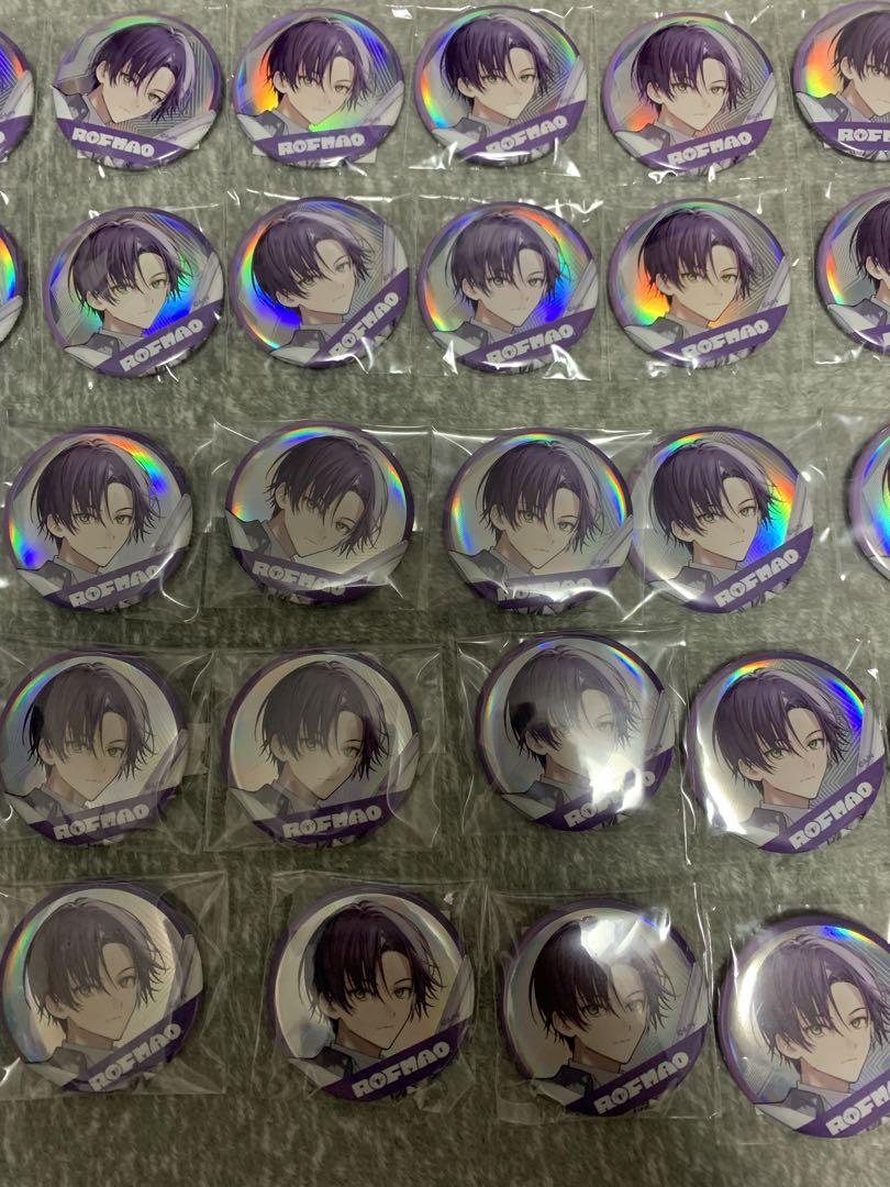 ろふまお 剣持刀也 2周年ホログラム缶バッチ ROF-MAO 2nd Anniversary】ホログラム缶バッジ 剣持刀也