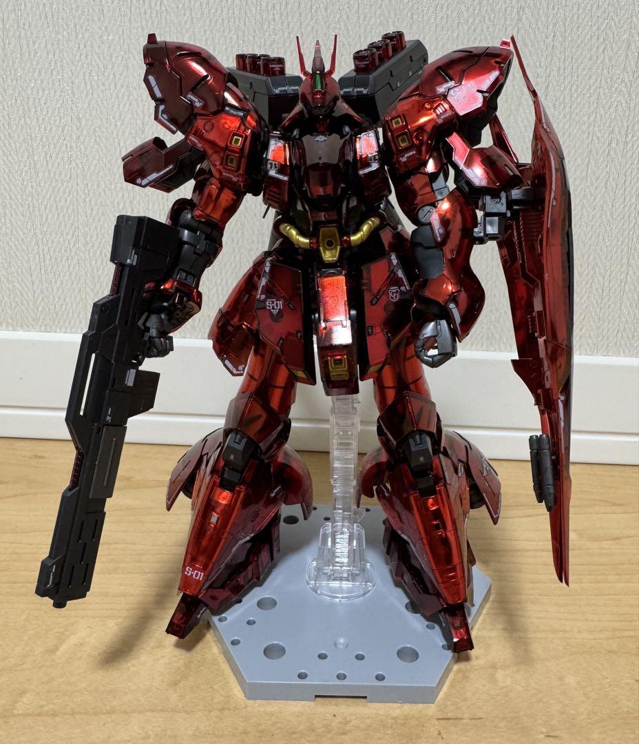 【新品未組立】RG ガンダムベース限定 サザビー [メカニカルコアメッキ] 電撃ホビーウェブ on X: 