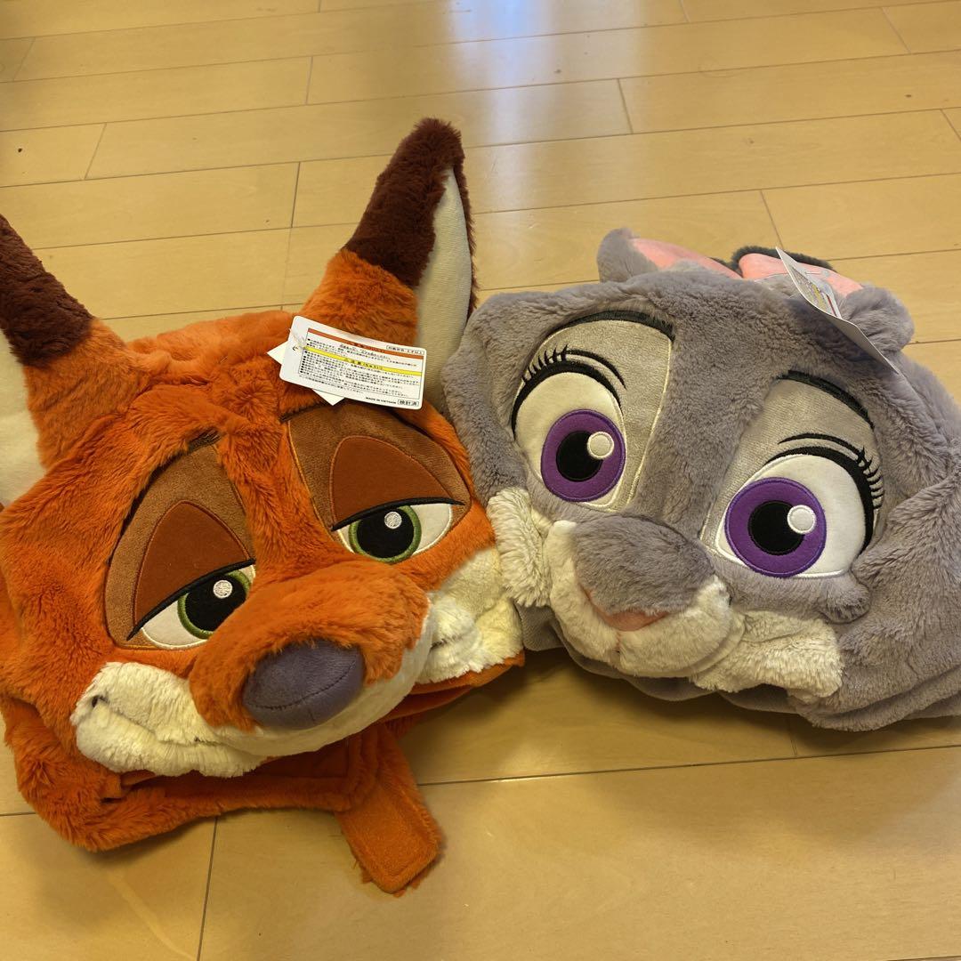 ディズニー ズートピア ファンキャップ ニック・ジュディ