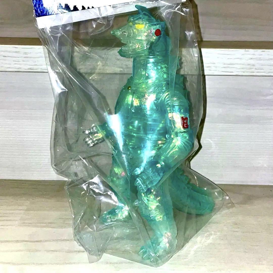 メカゴジラ 350 オーロラ クリアー マルサン ゴジラ ソフビ 浅草