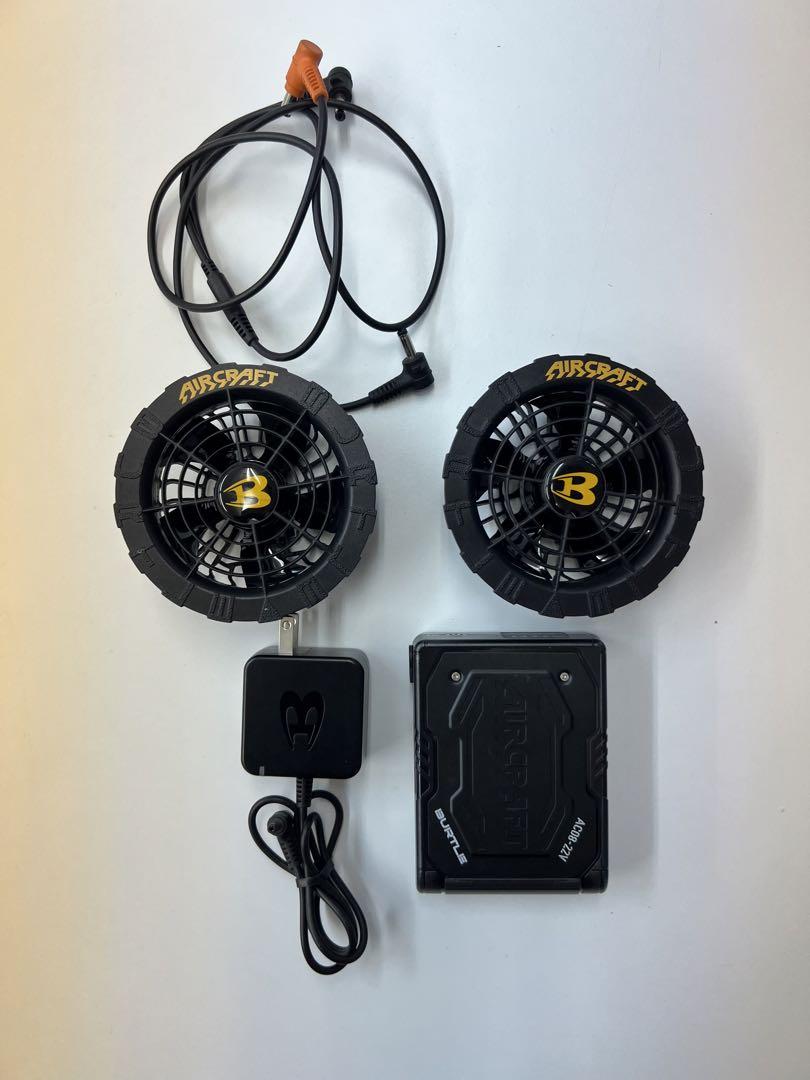 バートル　エアークラフト　22V Amazon.co.jp: [バートル] [セット品] エアークラフト ファン