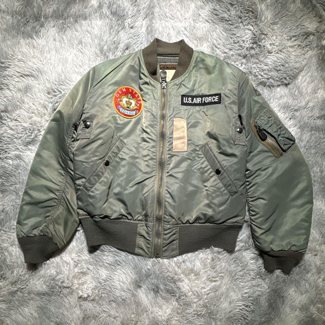 Rare】Buzz Rickson's B-15D MOD Flight Jacket Size 38 Khaki