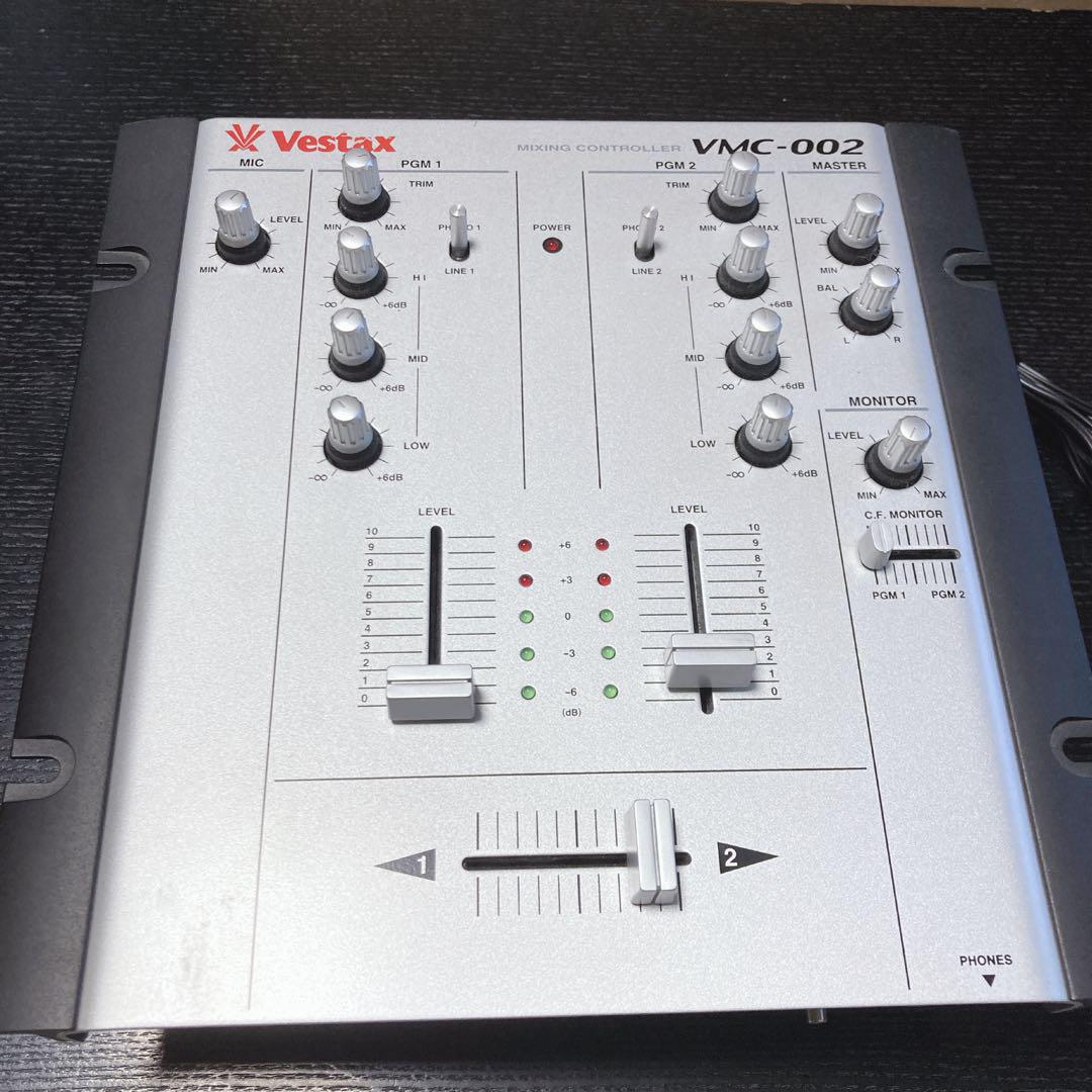 Vestax VMC-002 DJミキサー 初代モデル 中古美品 名機  ベスタ Vestax VMC-002 DJミキサー 初代モデル 中古 名機 ベスタ