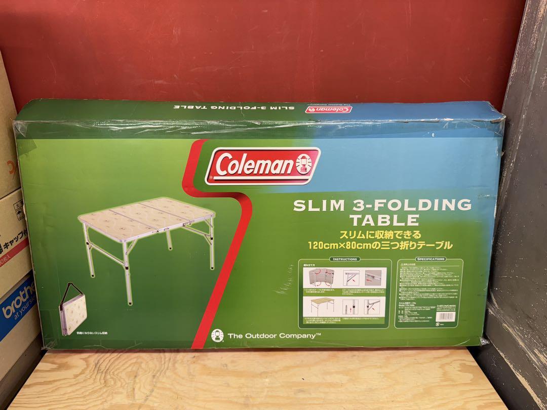 Coleman コールマン スリム三折テーブル 170-7586 アウトドア