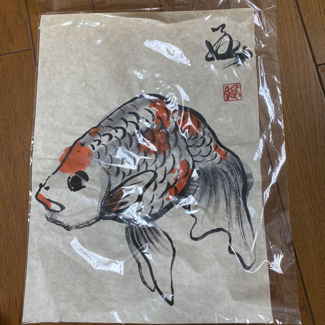 深堀隆介　手描き　金魚　シャツ Amazon.co.jp: 深堀隆介 金魚 Tシャツ LLサイズ : ファッション