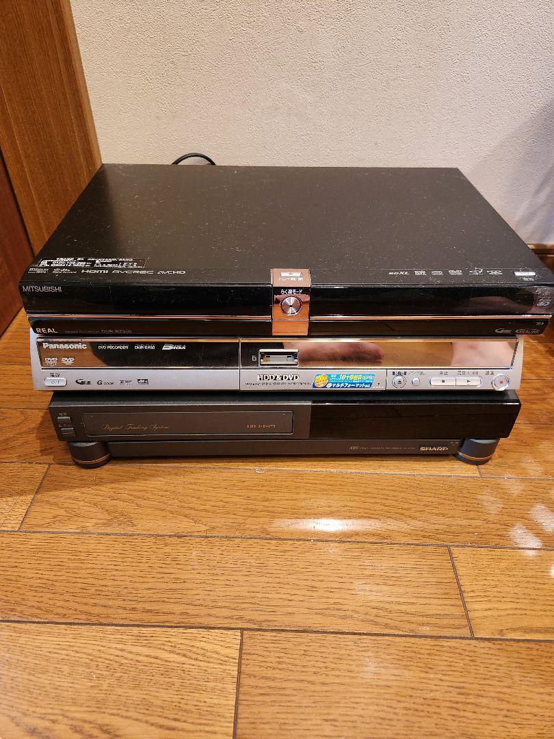 【夏休み値下げ中】ブルーレイ・DVDレコーダー、ビデオ（VHS）デッキ 3台 夏休み値下げ中】ブルーレイ・DVDレコーダー、ビデオ（VHS