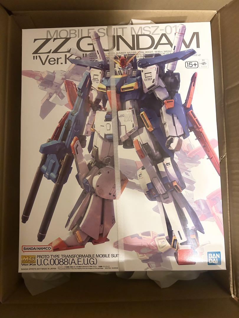 未組立 MG ZZガンダム Ver.Ka 1/100 機動戦士ガンダムZZ（MG 1