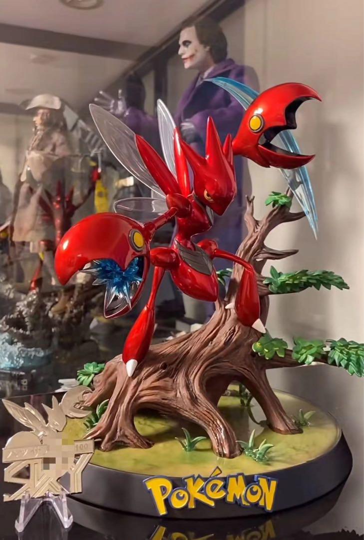 ポケモンガレージキット　ハッサム ポケモン ハッサム フィギュア ガレージキット（ポケモン