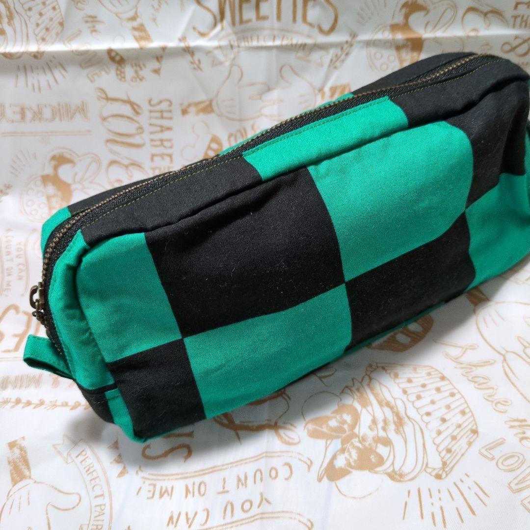 マミー様 専用ページ ハンドメイド 市松模様 バッグ ポーチ