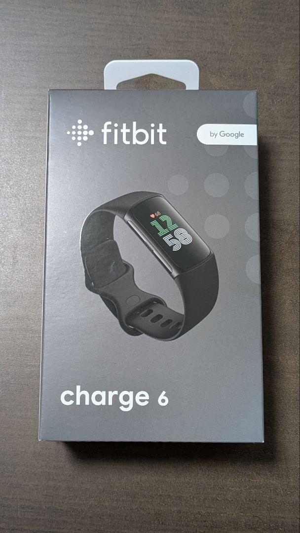新品未開封】Fitbit Charge 6 ブラック（Fitbit charge 6