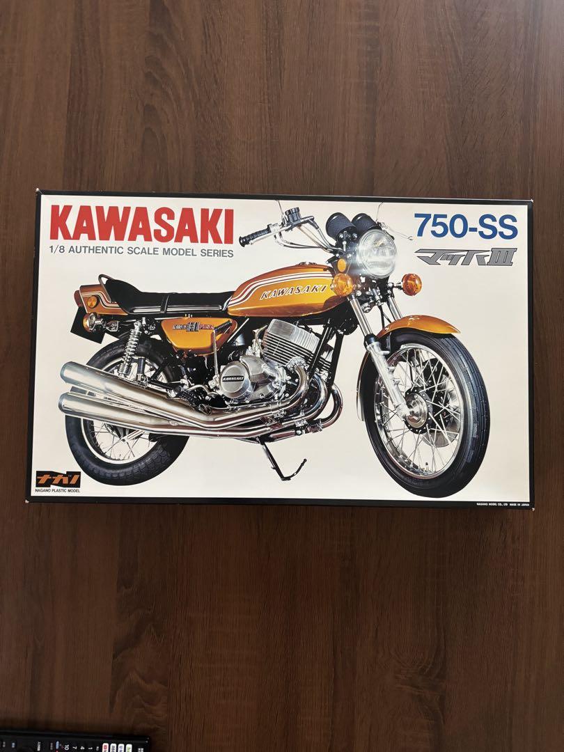ナガノ 1/8 カワサキ マッハIII （1円～ ナガノ 1/8 カワサキ