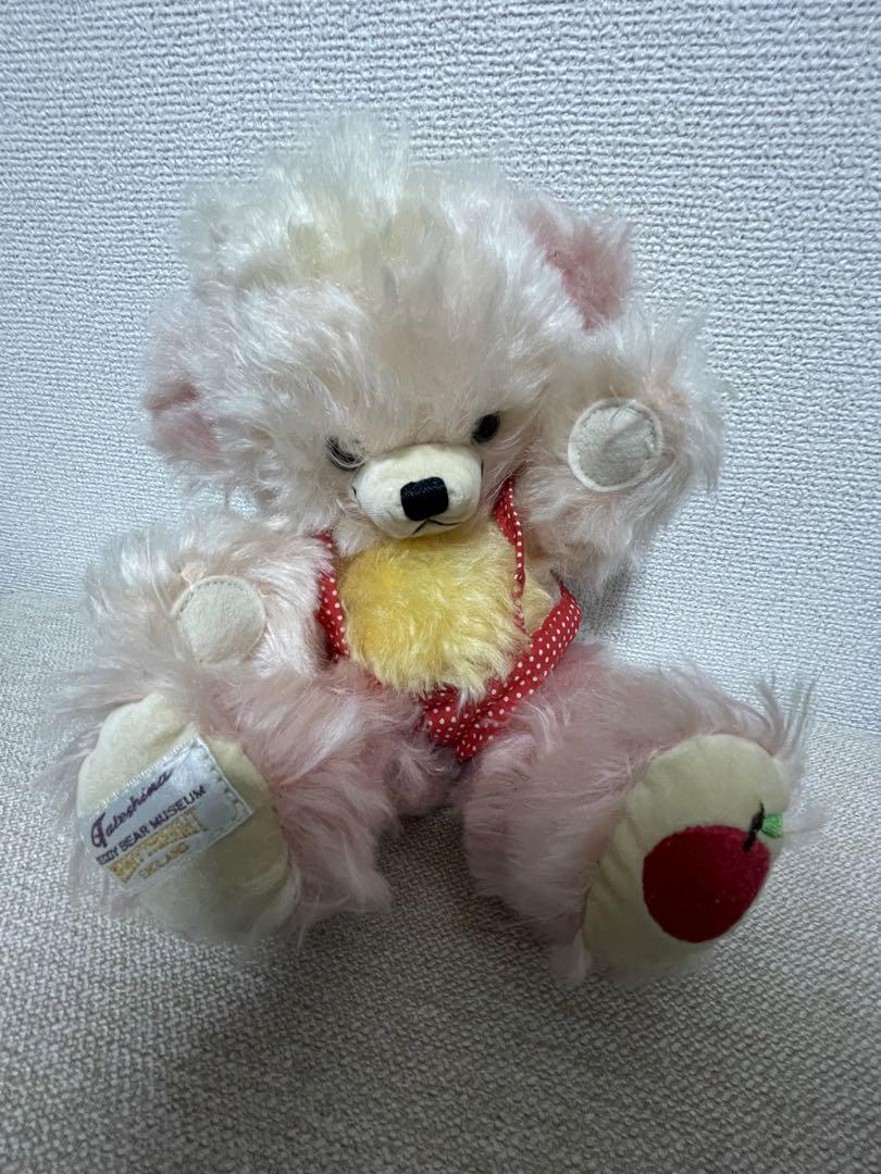 ぬいぐるみ　メリーソート テディベア　りんご　限定品　merrythought ぬいぐるみ メリーソート テディベア りんご 限定品