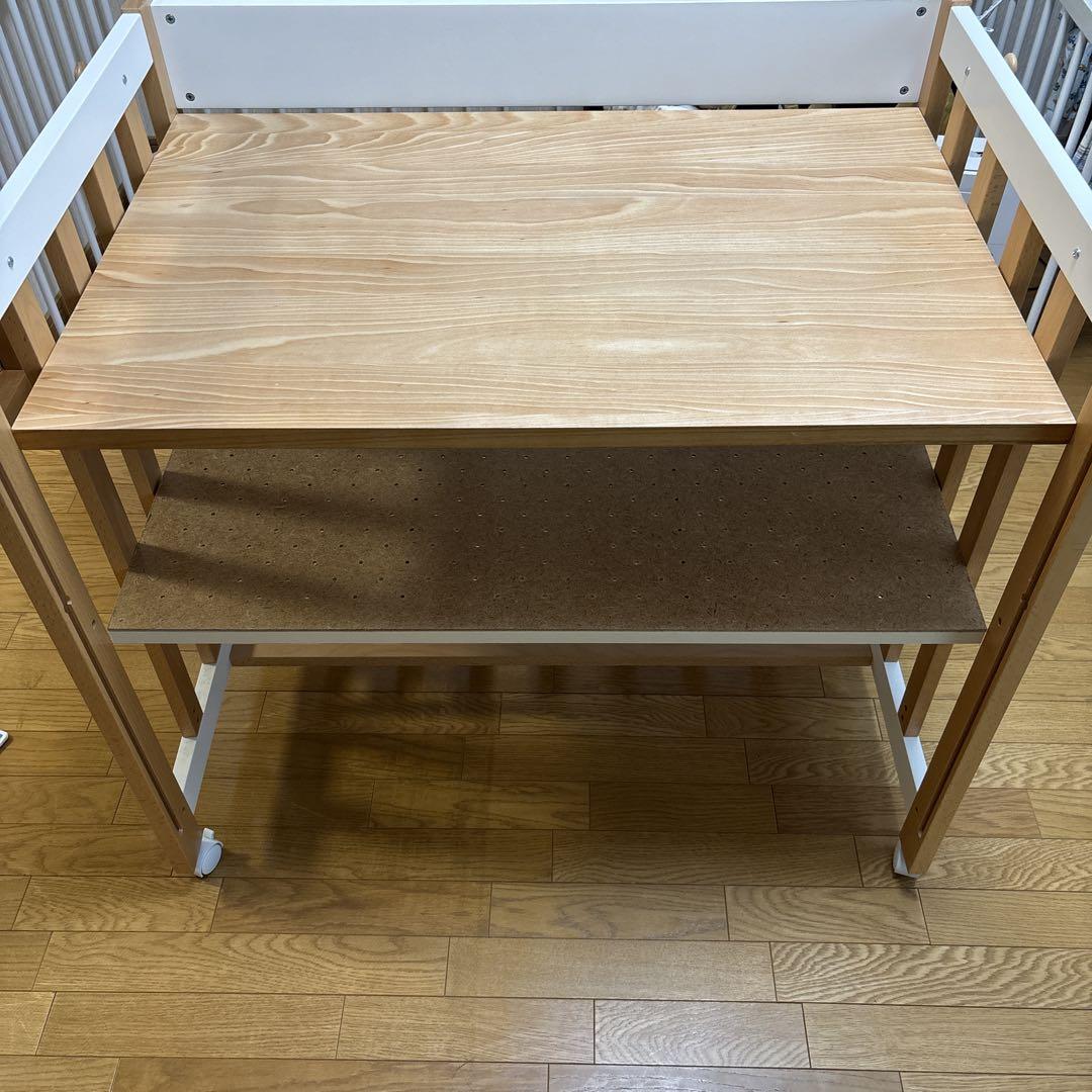スリーピー 木製ベビーベッド 5Wayタイプのミニベッド （ベッド