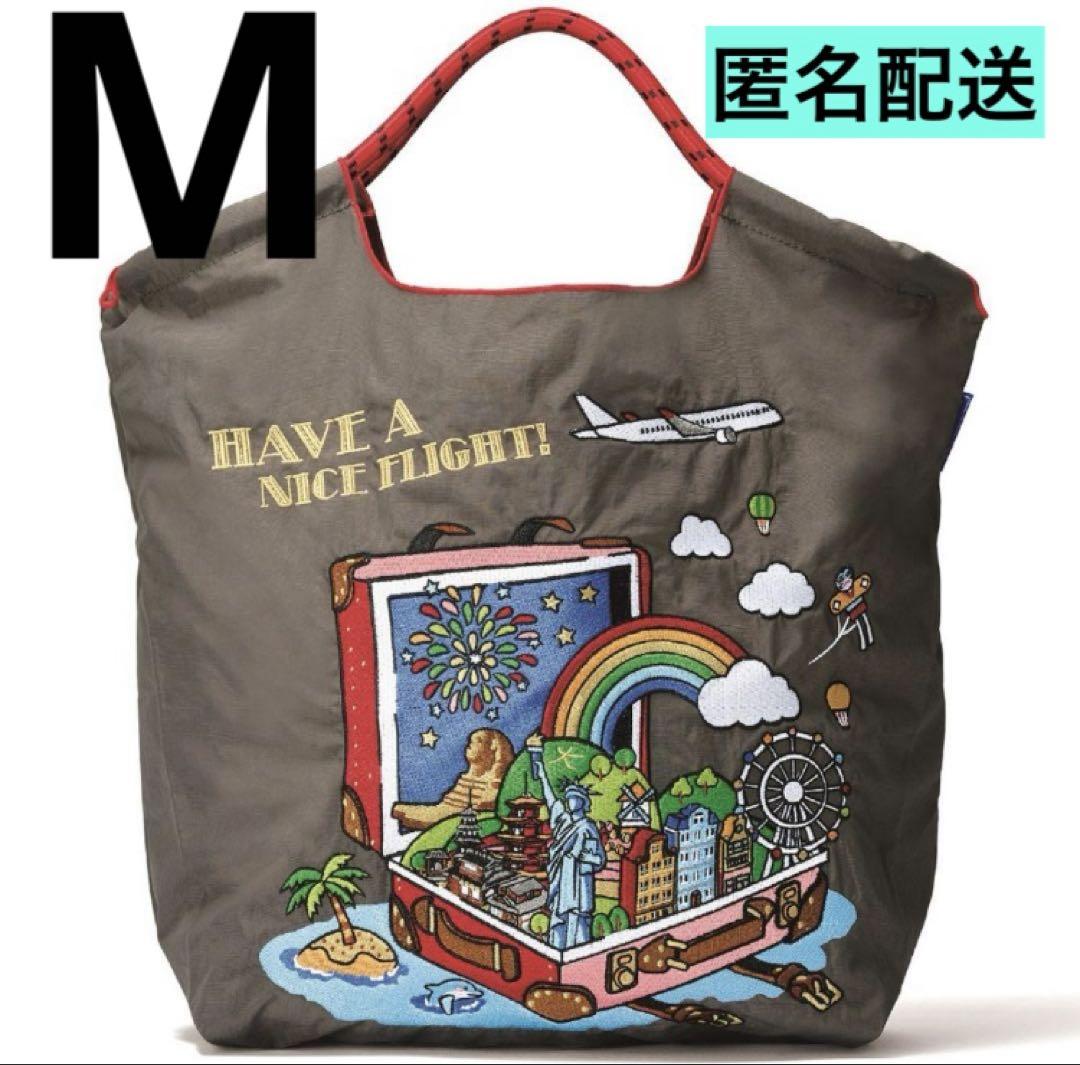 【限定品】Ball&Chain★JAL国内線機内販売エコバッグMサイズ★グレー 限定品】Ball&Chain☆JAL国内線機内販売エコバッグMサイズ