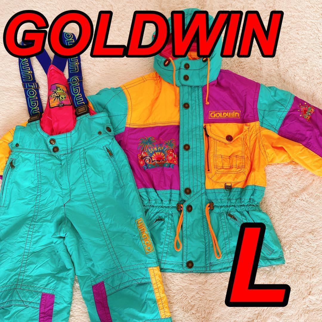 最終価格♪vintage GOLD WIN 派手スキーウェア　スノボー　メンズL スキー専門店タナベスポーツ - お買い得・旧モデル【GOLDWIN