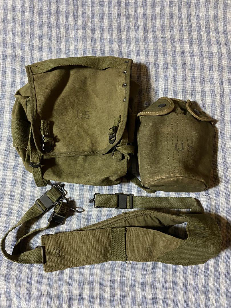 【米軍実物】ナム戦 M1956装備 サイズM 3点セット 米軍実物 M1956 装備 3点セット 極上品 ナム戦初期 （アメリカ軍