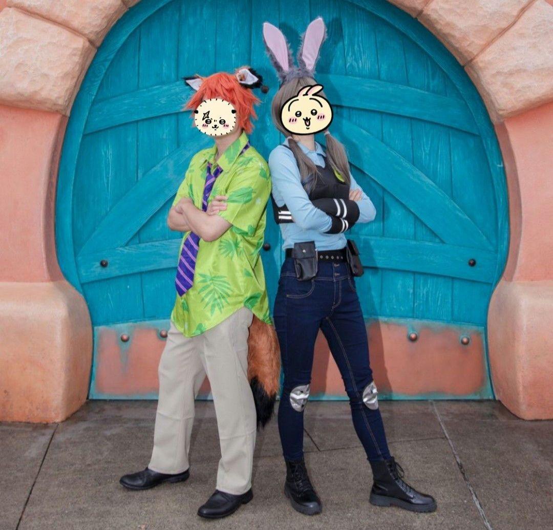 ズートピア コスプレ Dハロ（1度着用】 ズートピア コスプレ D