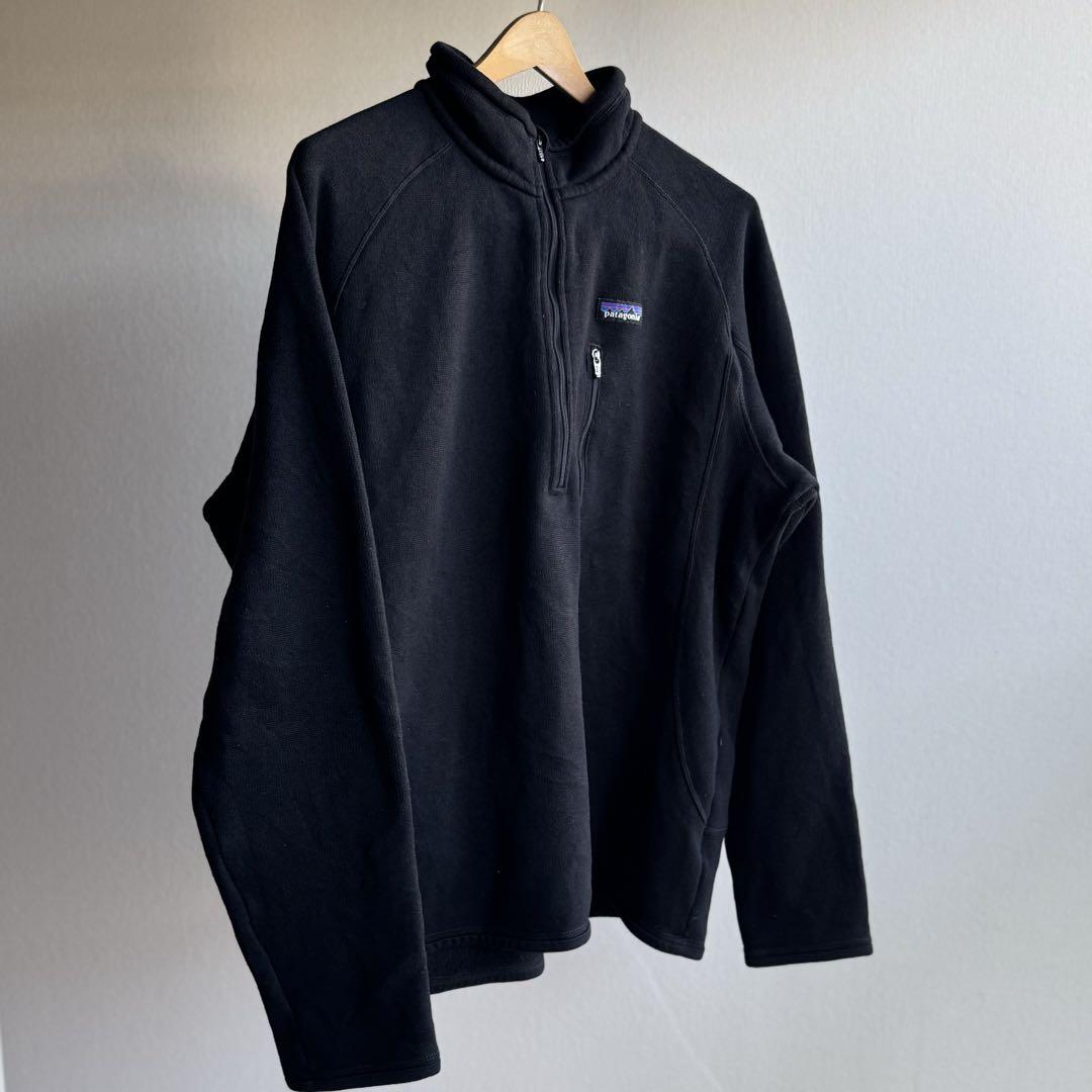 Patagonia☆ベター セーター 1/4 ジップ フリース パタゴニアメンズベタージップスウェットシャツ-ブラック|URBAN