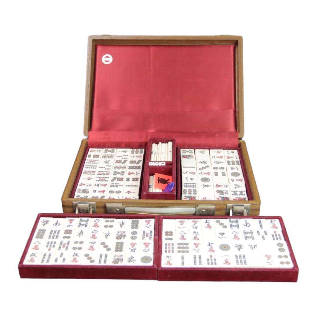 ミズノ丸一 麻雀牌 背竹 希少品 （超希少・製造番号5 3805