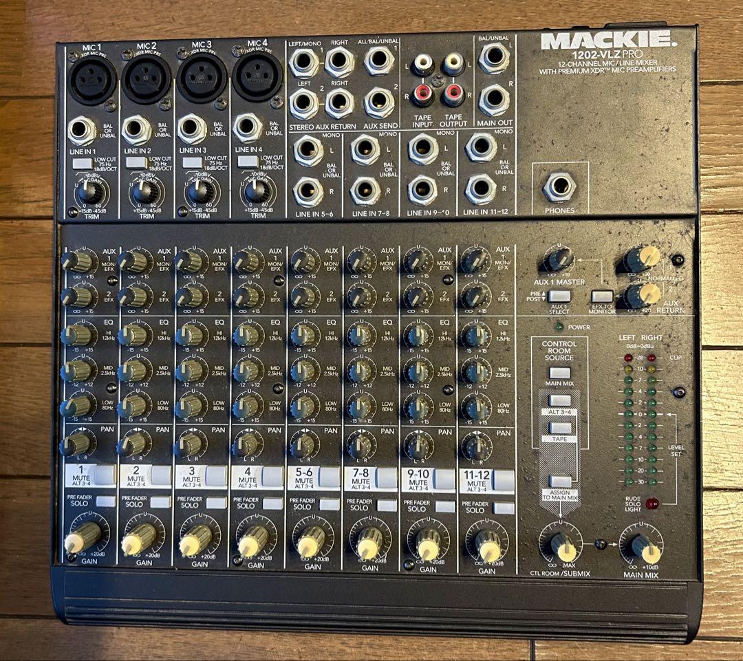 MACKIE 1202-VLZ Pro アナログミキサー（□MACKIE 1202-VLZ