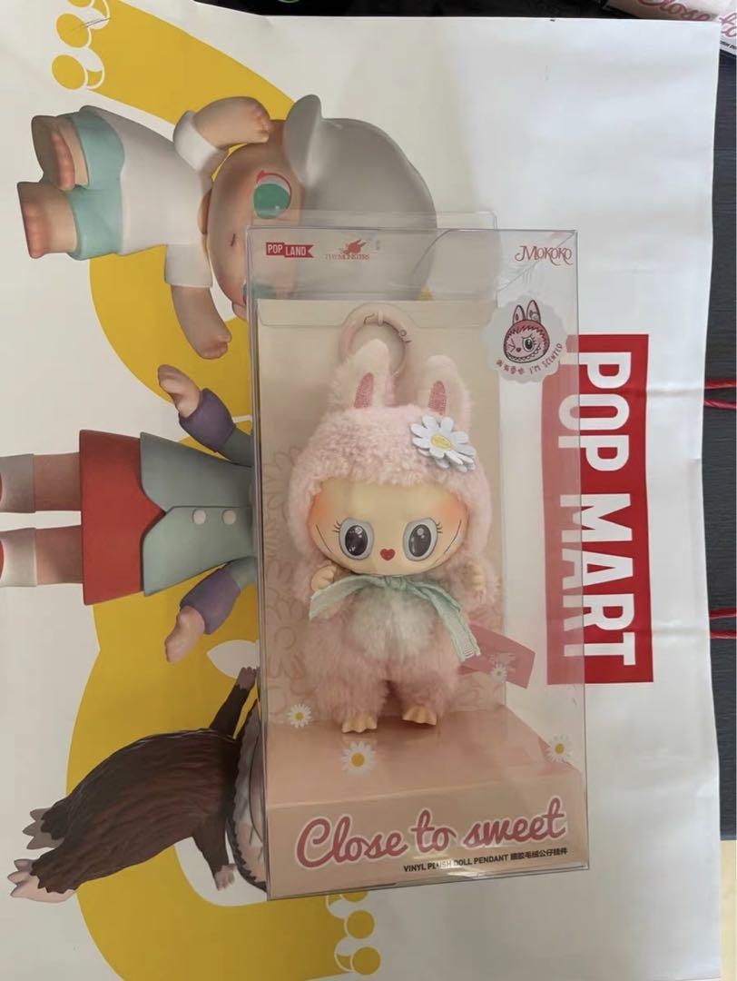 POPMART MOKOKO CLOSE TO SWEET Labubu モココ Pop Mart Labubu Mokoko Close to Sweet Vinyl Plush Doll - US