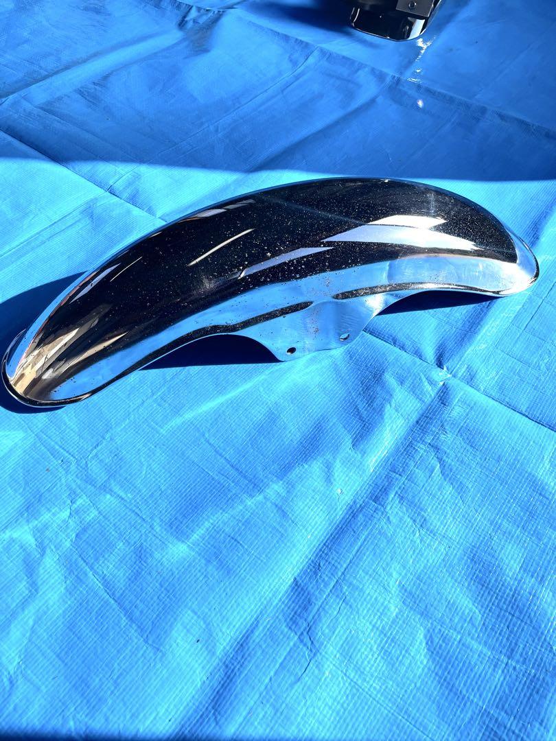 kz1000LTD メッキショートフェンダー当時物（Z1/Z2/KZメッキ