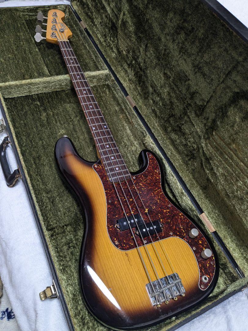 エレキベース サンバースト 4弦 TOKAI pb80（Fender Jazz Bass