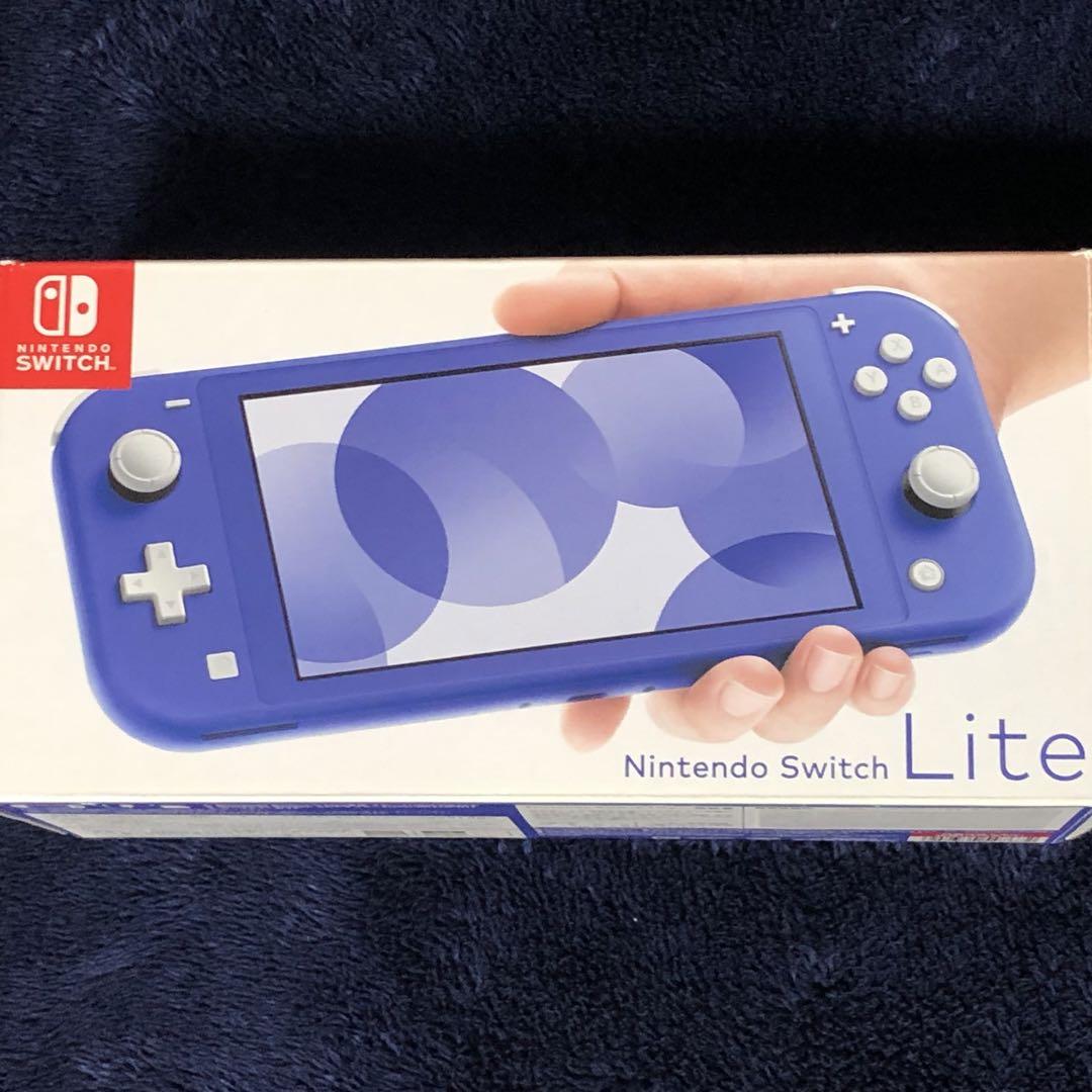 新品未使用 Nintendo Switch Lite ブルー 青（Nintendo Switch