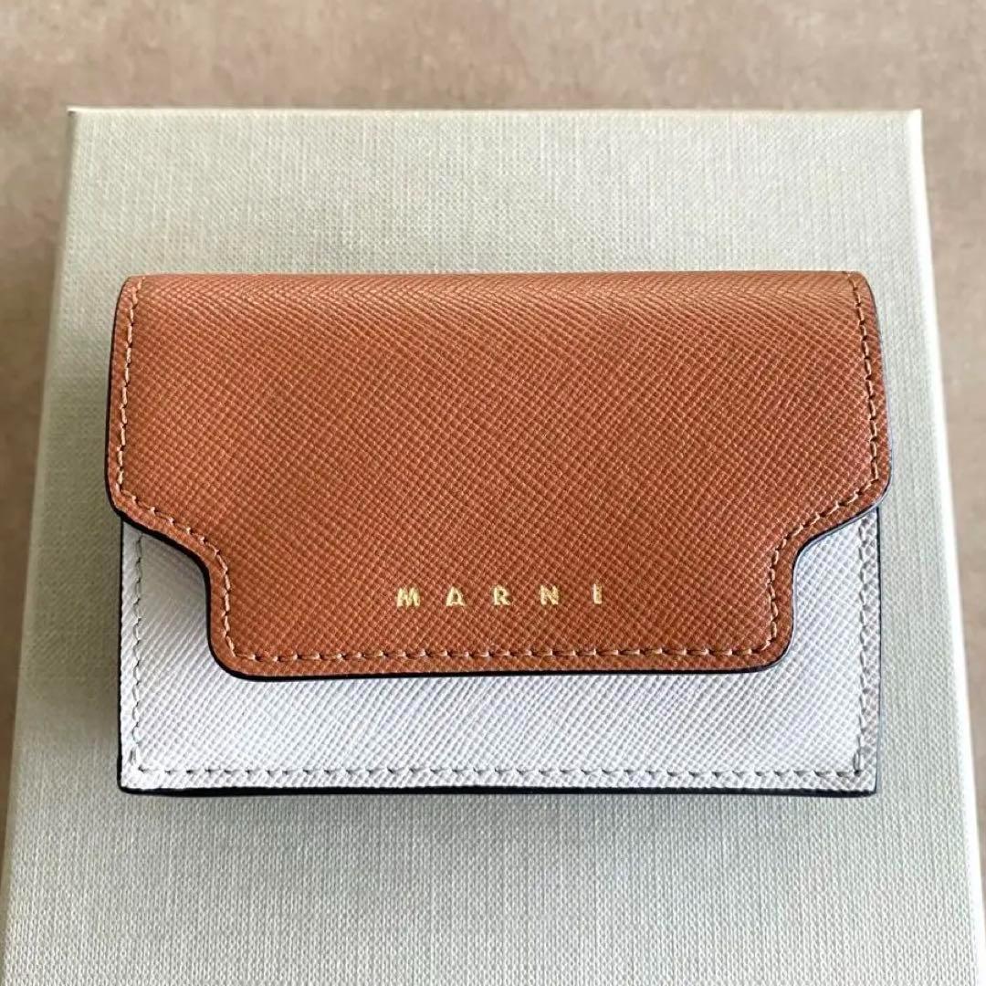 新品未使用 MARNI マルニ 折り財布 ミニ財布 コンパクト財布
