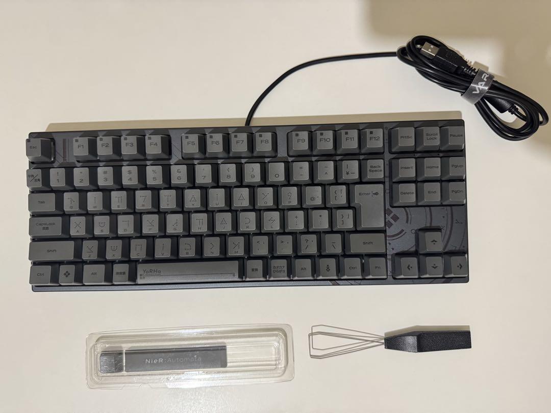 ふもコレ × ニーアオートマタ キーボード マウスパッド セット