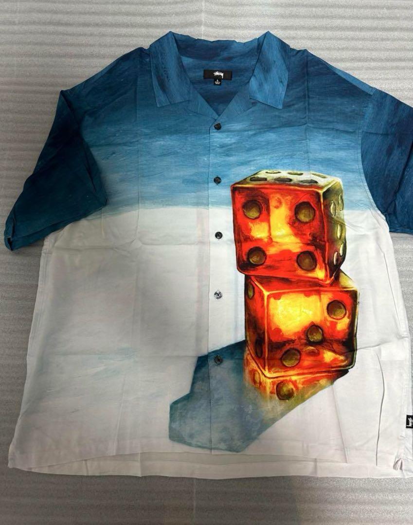 old stussy アロハシャツ ステューシー wackomaria old stussy アロハシャツ 開襟シャツ S/S-shirt 半袖シャツ M