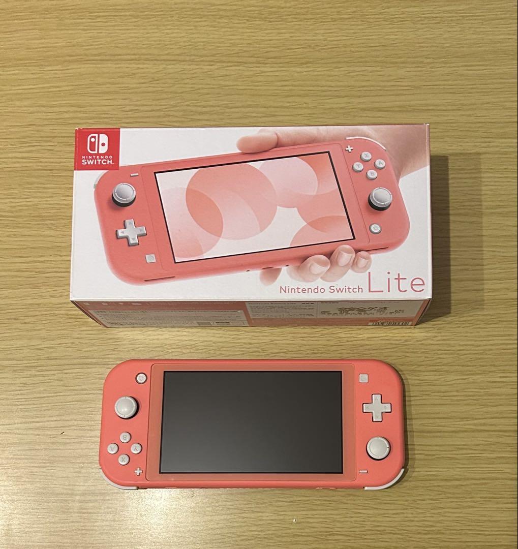 必ず説明文読んで下さい】Nintendo Switch Lite ピンク 本体