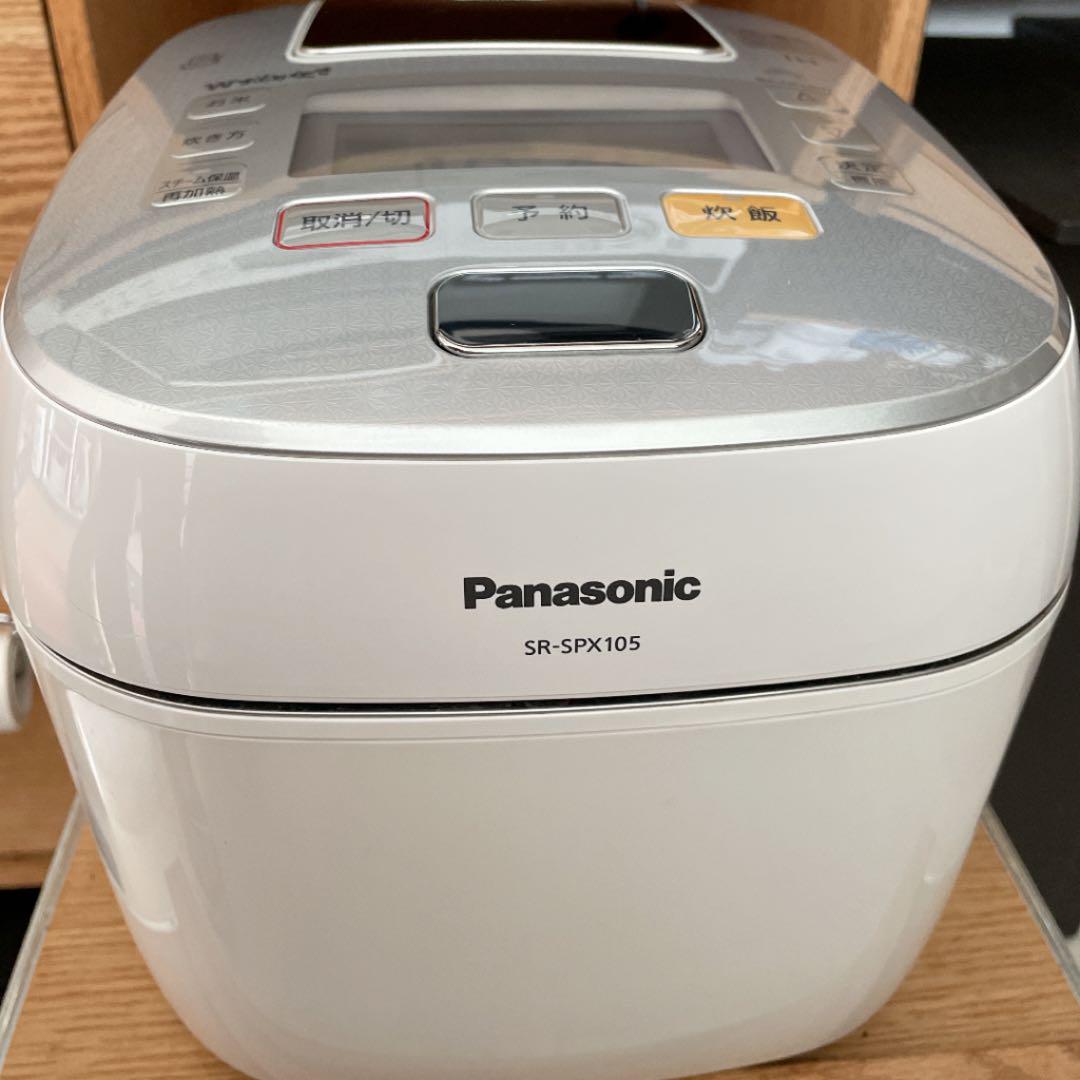 Panasonic SR-SPX105-W 炊飯器 （概要 スチーム&可変圧力IH
