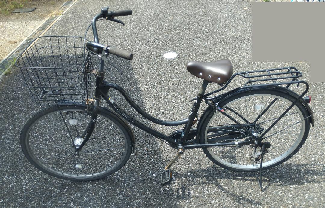 シティサイクル ママチャリ 26インチ セオサイクル 伊勢崎 手渡しor引き取り 自転車 ママチャリ シティサイクル 26インチ 黒色 手渡し限定